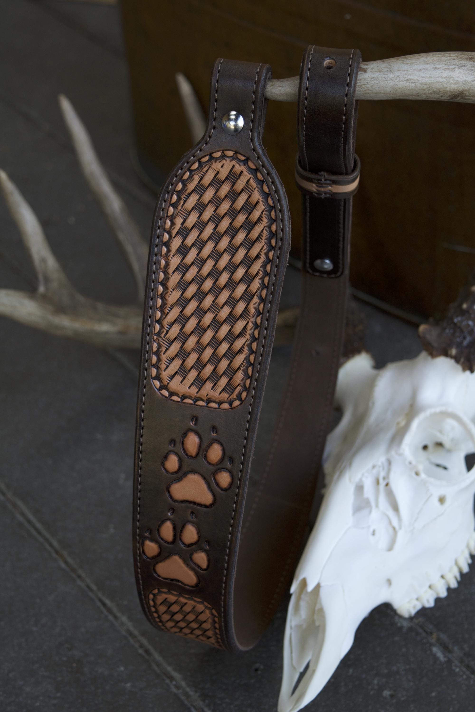 Wolf Track Gun Sling, Brown