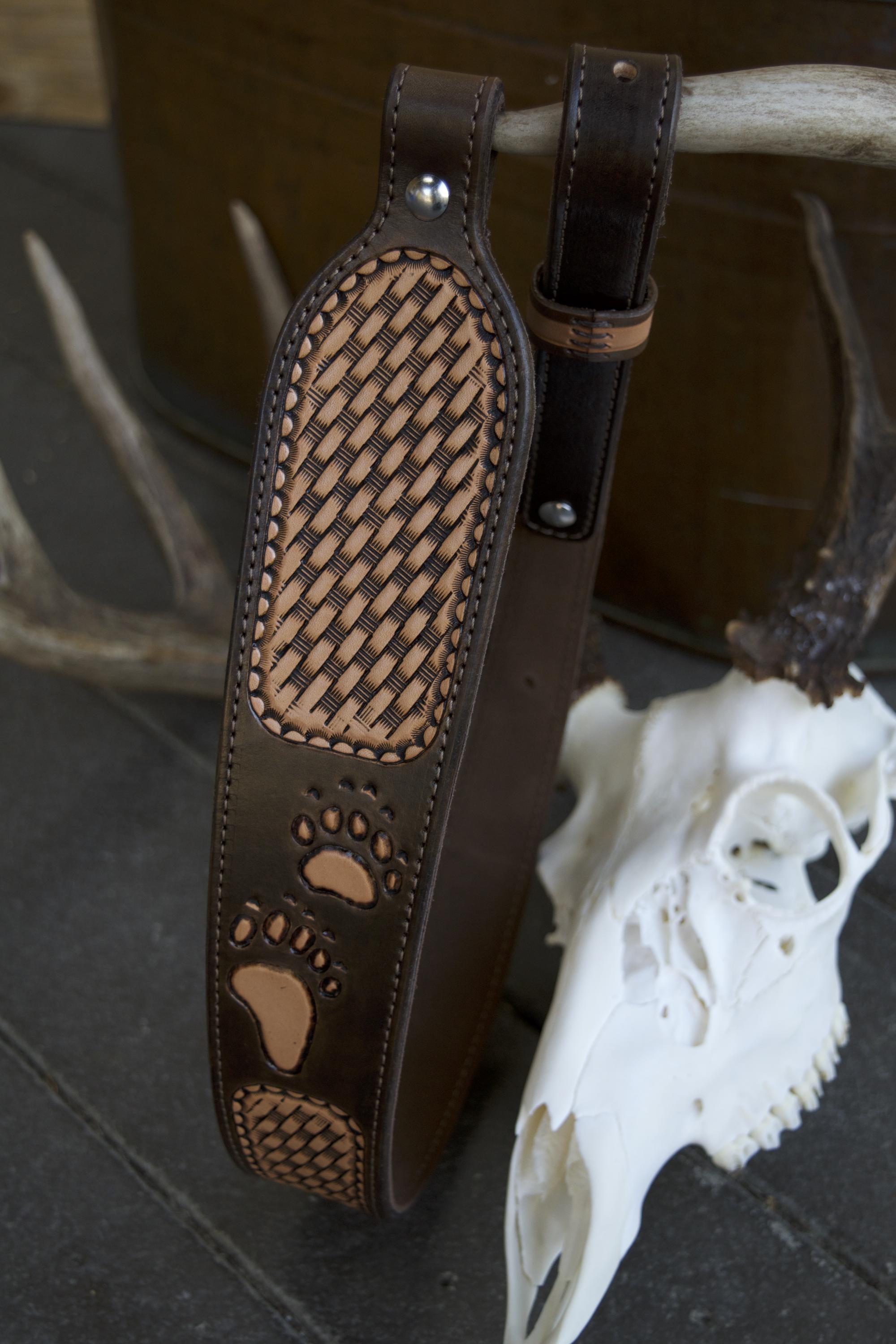 Bear Track Gun Sling, Brown