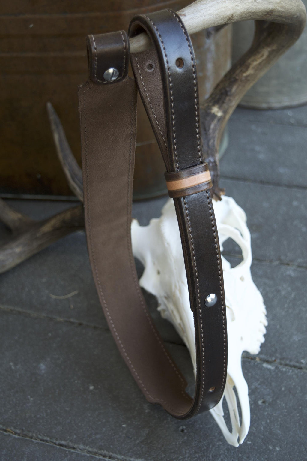 Feather Gun Sling, Brown