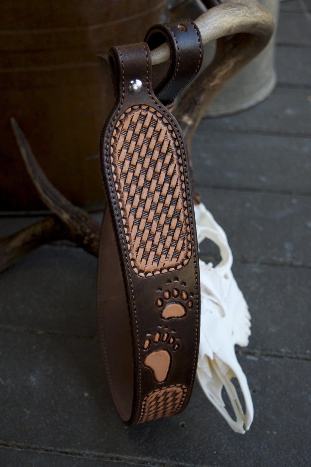 Bear Track Gun Sling, Brown