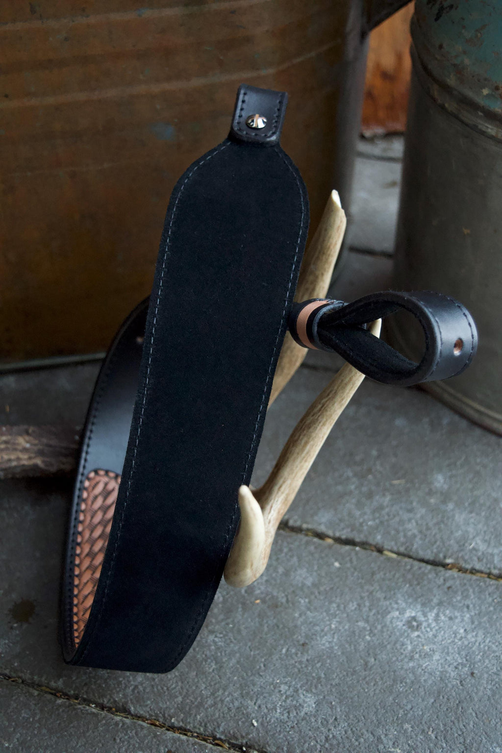 Whitetail Deer Gun Sling, Black