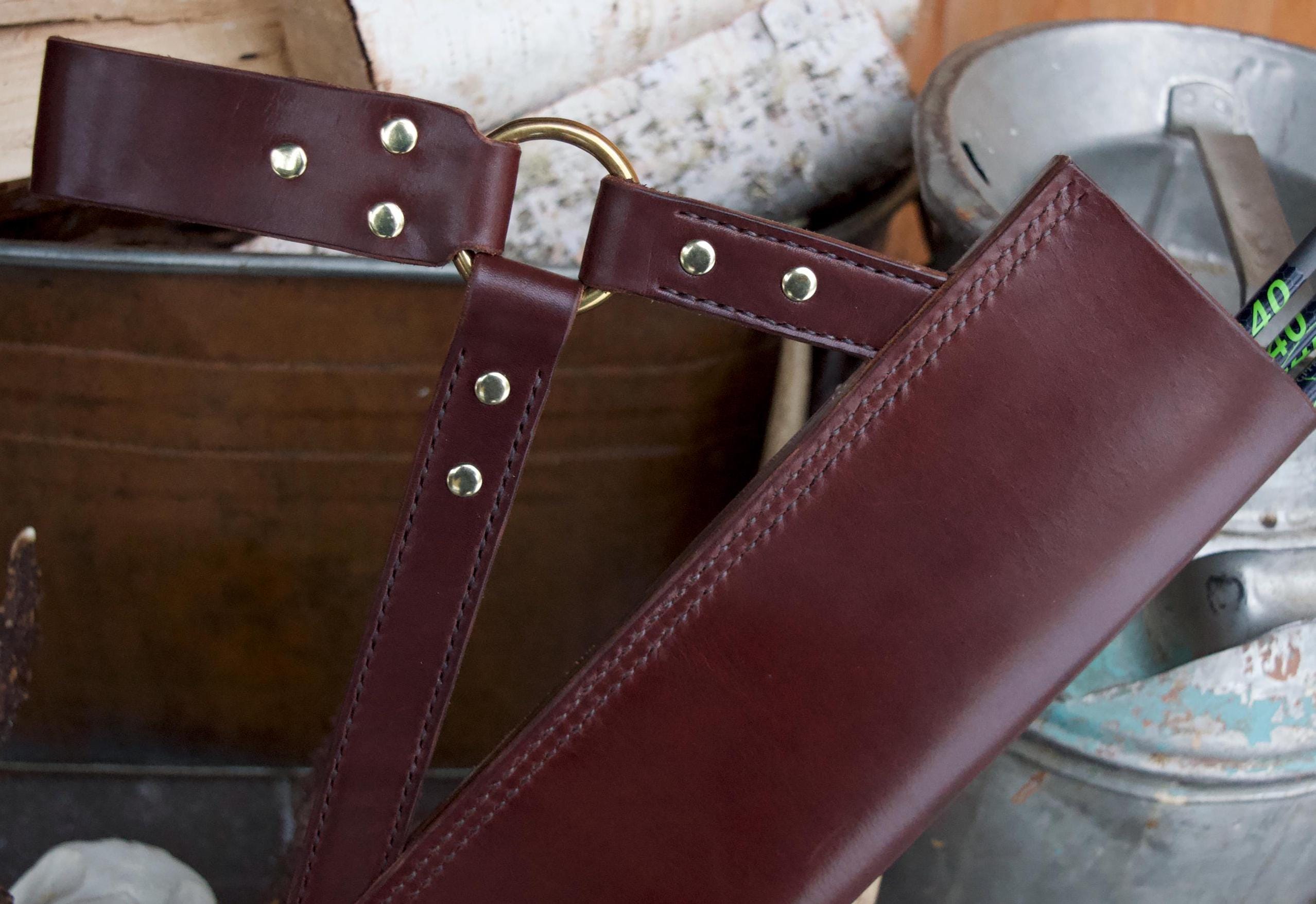 Hip Quiver, Dark Brown
