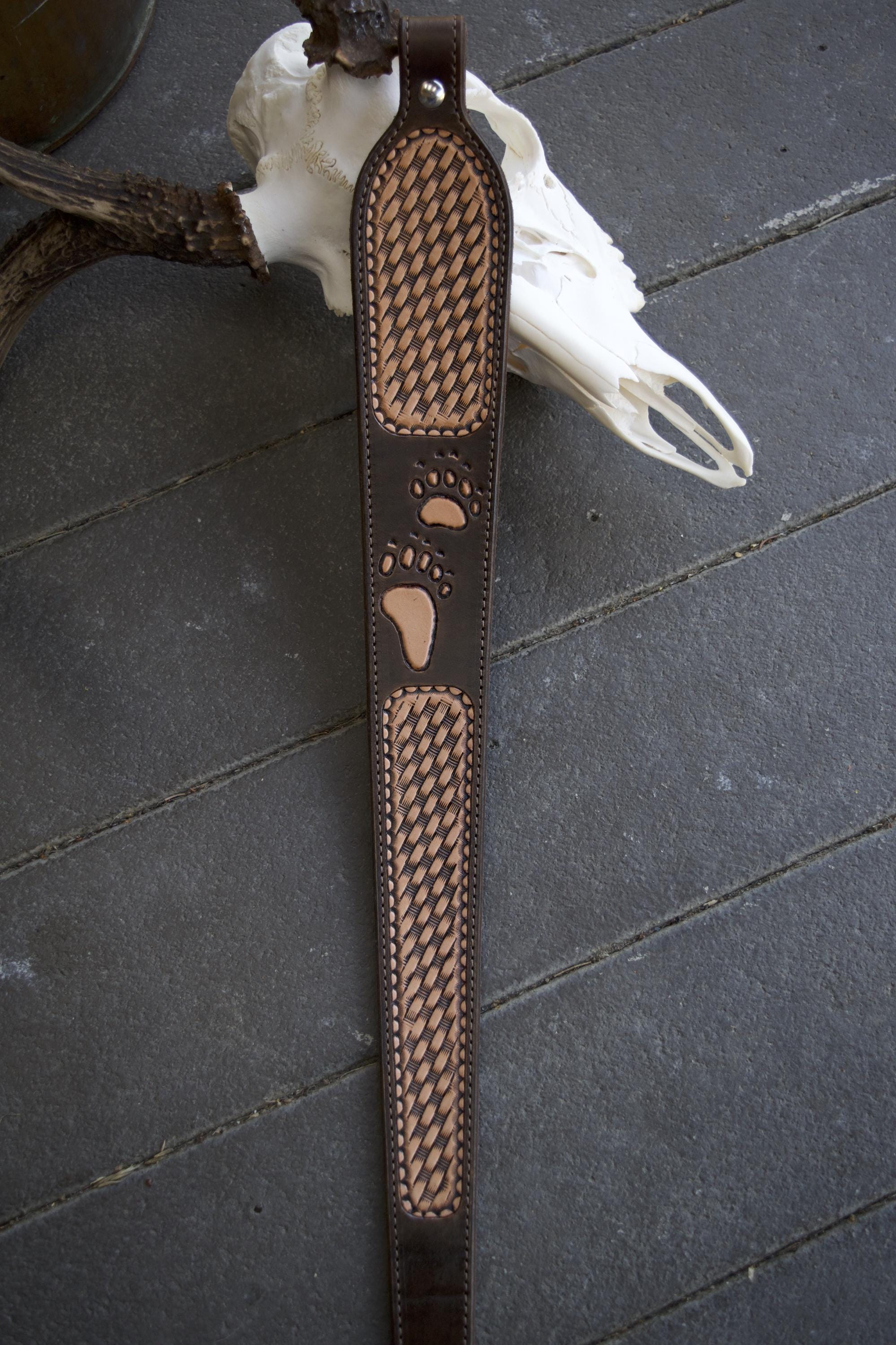 Bear Track Gun Sling, Brown