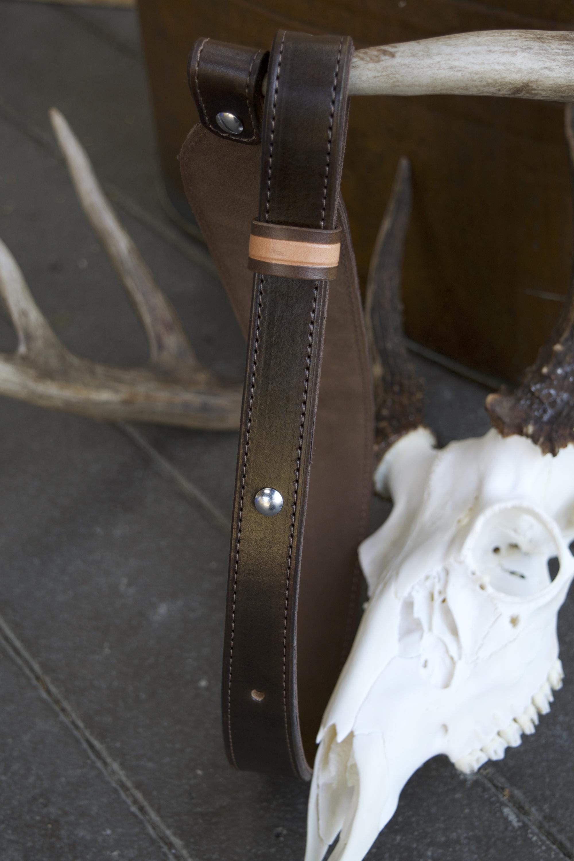 Deer Track Gun Sling, Brown