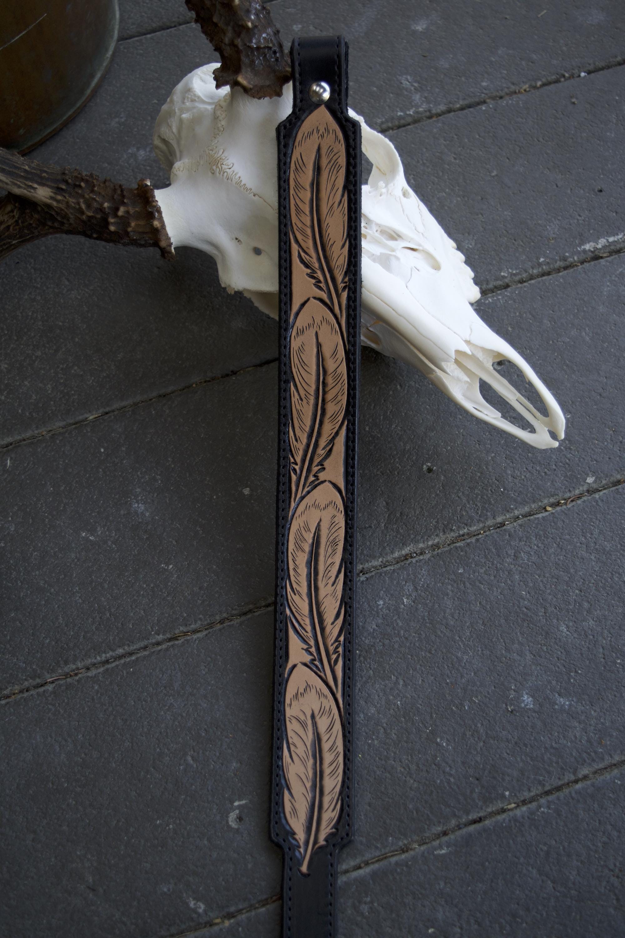 Feather Gun Sling, Black