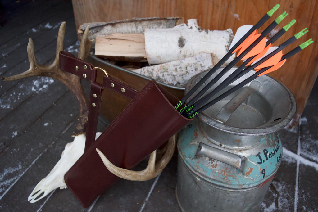 Hip Quiver, Dark Brown