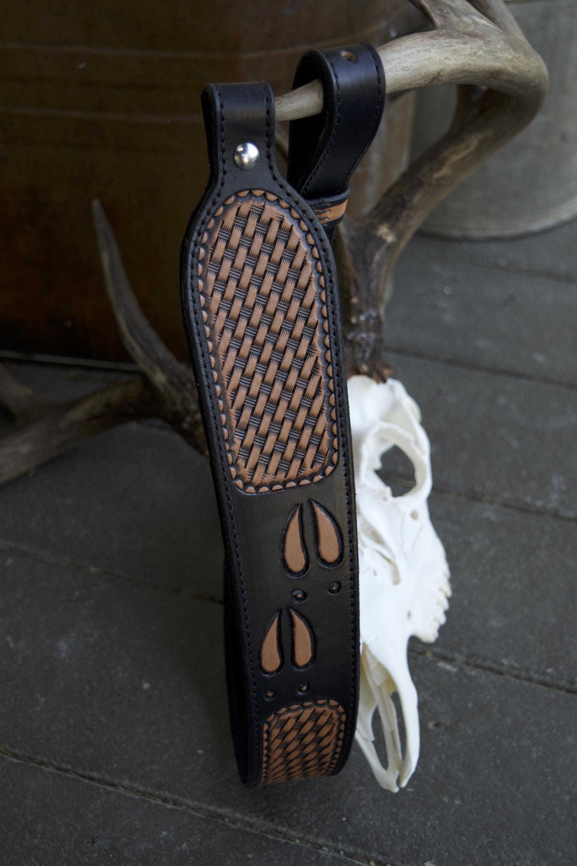 Deer Track Gun Sling, Black